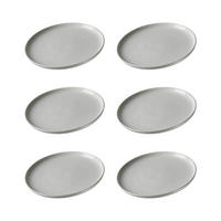 DESSERTTELLER Jasper Mint ø 19.0 cm 6er Set - Mintgrün, Keramik (19cm) - Ritzenhoff Breker