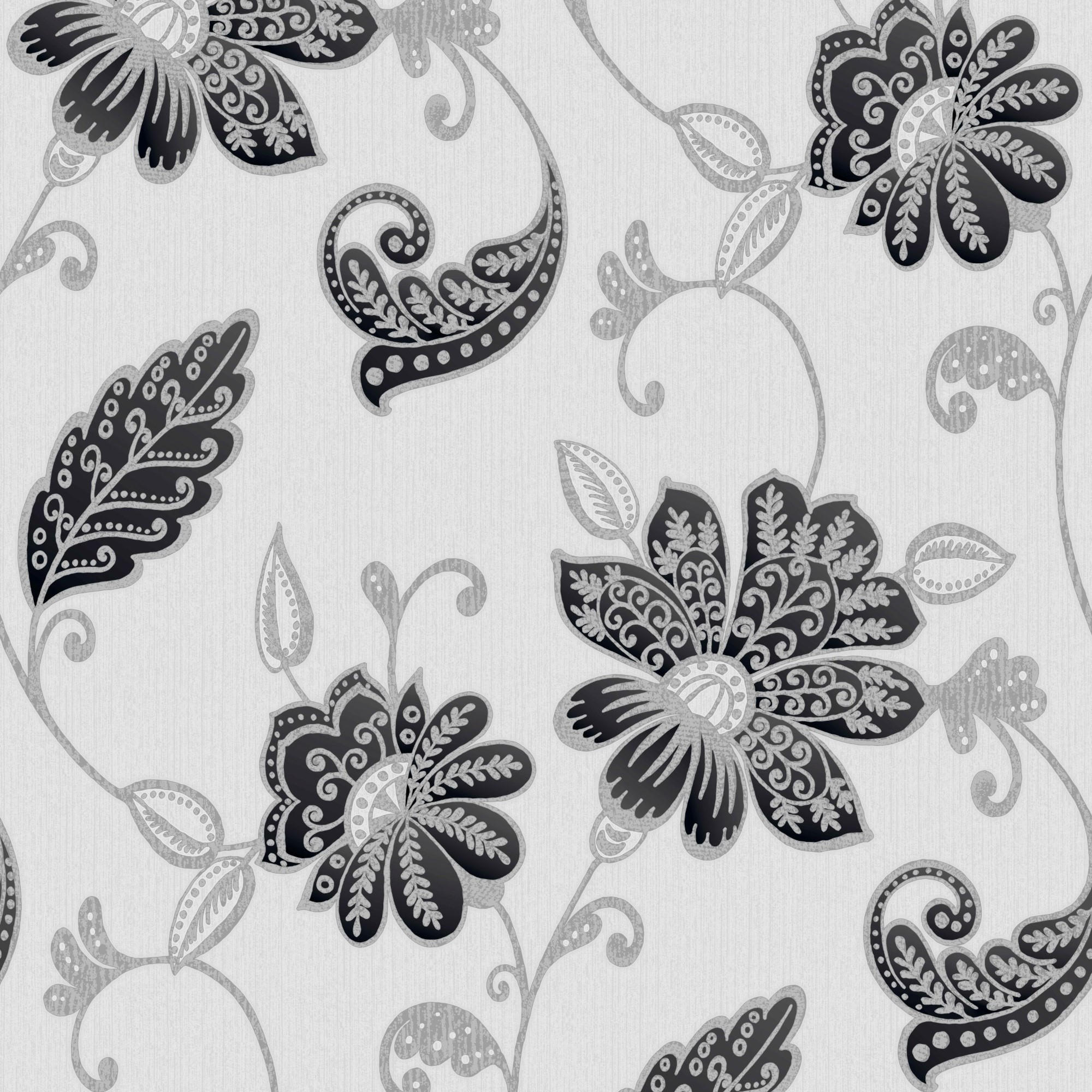 VLIESTAPETE Juliet 1000x52cm - Multicolor, Papier/Kunststoff (52/1000cm) - Boutique