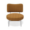 SESSEL Bouclé-Stoff 60cm - Dunkelgelb, Textil (60/70/71cm) - Sia Home
