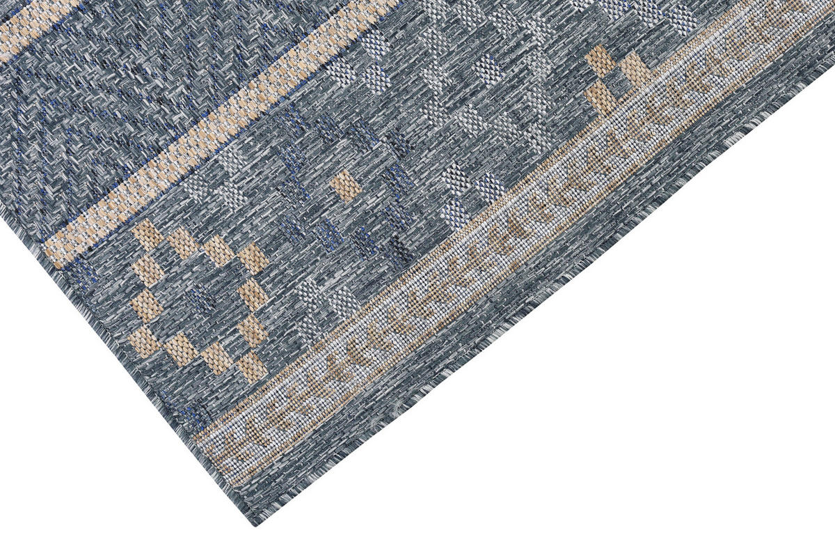 TEPPICH MELISSA BLAU 150/240 cm - Blau, Textil (150/240cm) - Tapiso