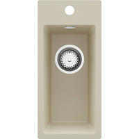 SPÜLBECKEN - Riga, 2-er set Beige 23/50 cm, 1 Becken + Ablauf-Set ab 25er Unterschrank - Beige, Kunststoff (23/200/500cm) - Primagran