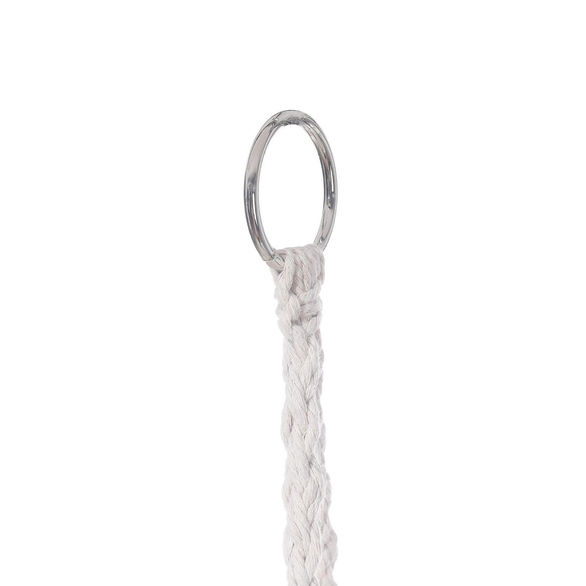 HÄNGESESSEL Cremeweiß 80/60/120 cm - Weiß, Textil (80/120/60cm) - Mobili Rebecca