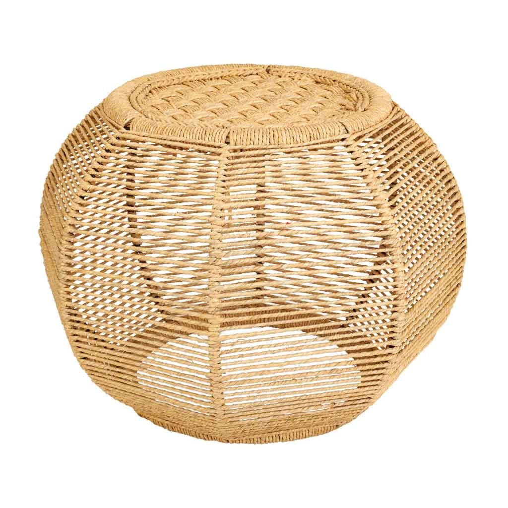 Wanderlust Hocker, Braun 30x30x45 cm