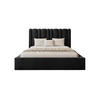 POLSTERBETT Vibo 180x200 cm, Schwarz - Schwarz, Textil (180/200cm) - Fedve