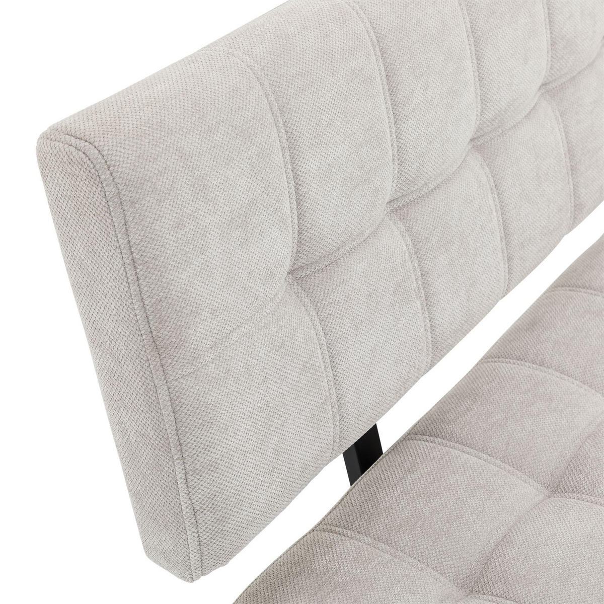 ESSZIMMERBANK LAVICA grau - Grau, Textil (140/88/60cm) - IDIMEX