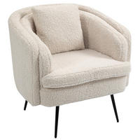 SESSEL Wolle Weiß - Weiß, Textil (85/80/82cm) - Nordlys