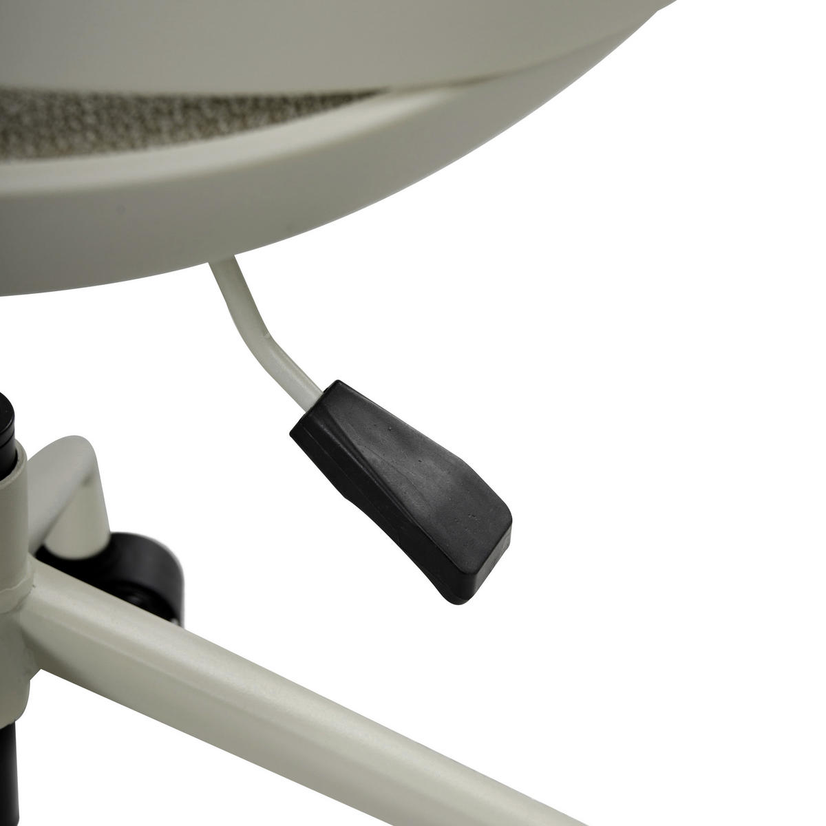 BÜROSTUHL Dunkelgrün Gleeful - Dunkelgrün/Schwarz, Textil (64/77/64cm) - Beliani