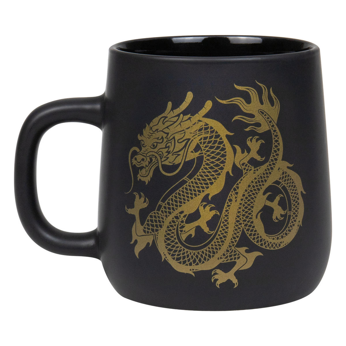 KAFFEEBECHER Golden Dragon - Naturfarben, Keramik (0.4L) - Könitz