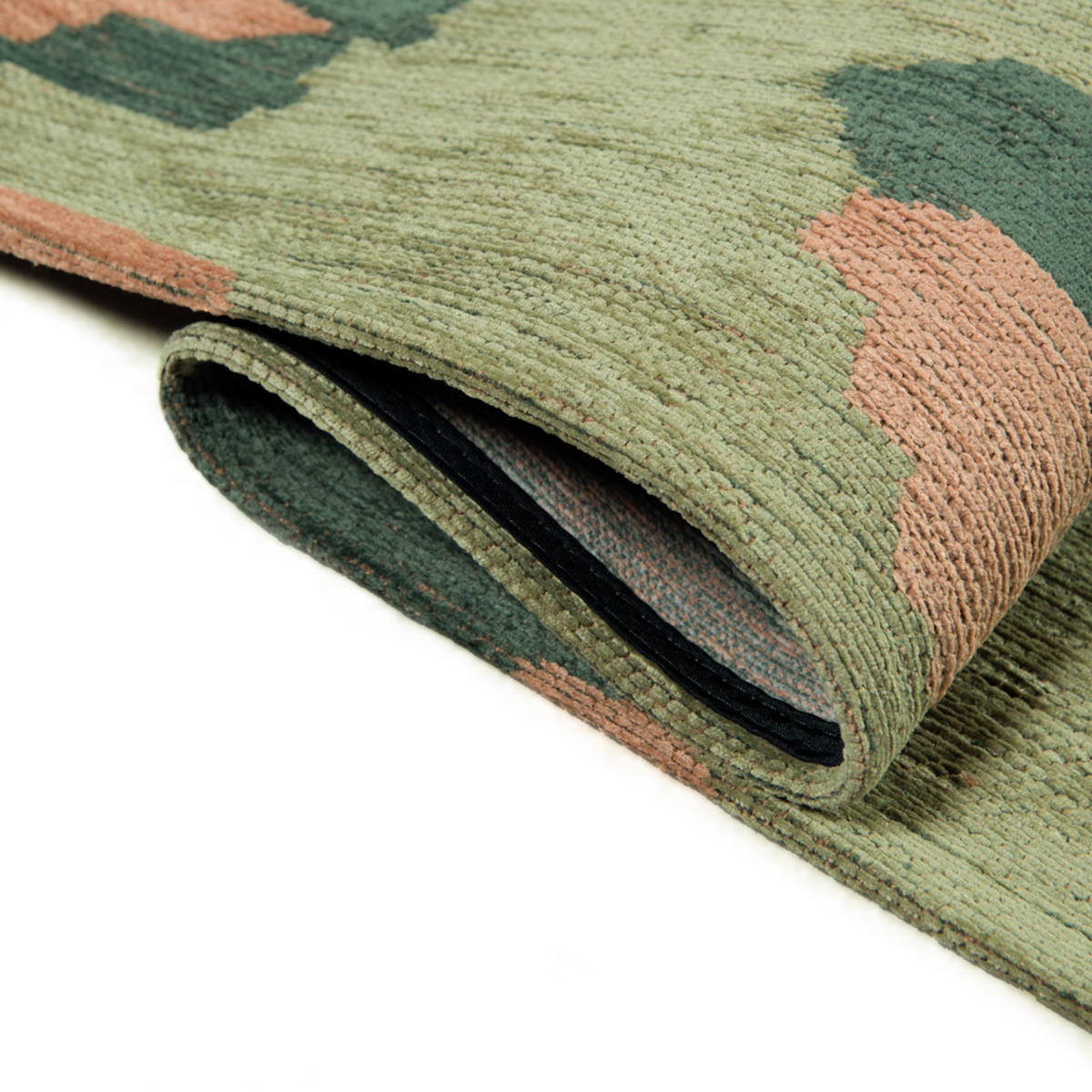TEPPICH Leo Spinach 80/150 cm - Grün, Textil (80/150cm) - Lola&Moi