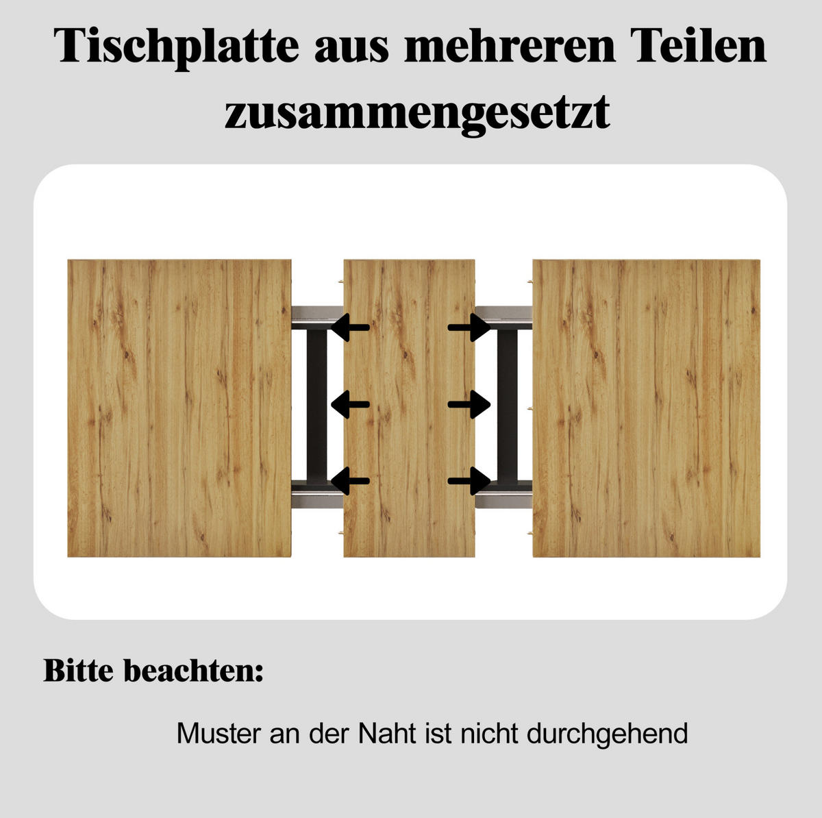 ESSTISCH 120-160/80/75 cm Naturfarben aus MDF mit Regalen - Braun, Holzwerkstoff (120/80/75cm) - OKMYHOME
