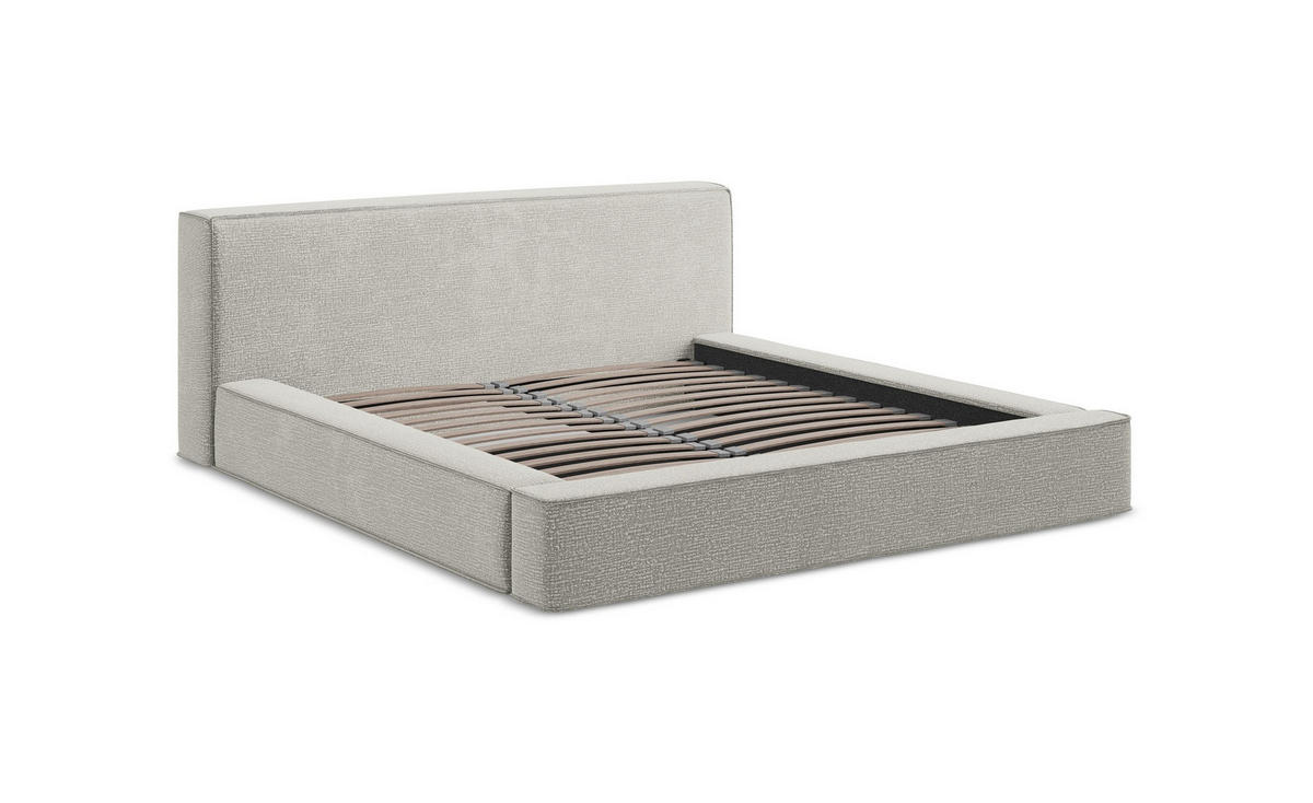 3-SITZER SOFA Samt Stoff Blau - Blau/Schwarz, Kunststoff/Textil (224/80/103cm) - Makamii