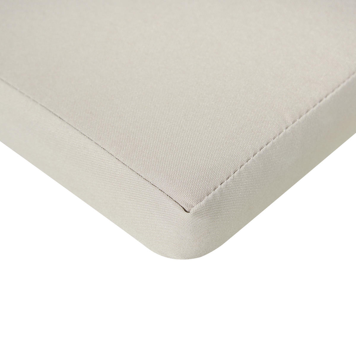 GARTENSTUHLKISSEN 8er-Set Taupe 46/46 cm Sassari Premium - Taupe, Textil (46/5/46cm) - Beliani