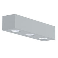 DECKENLEUCHTE - Grau, Metall (10/30/7cm) - Lumicom