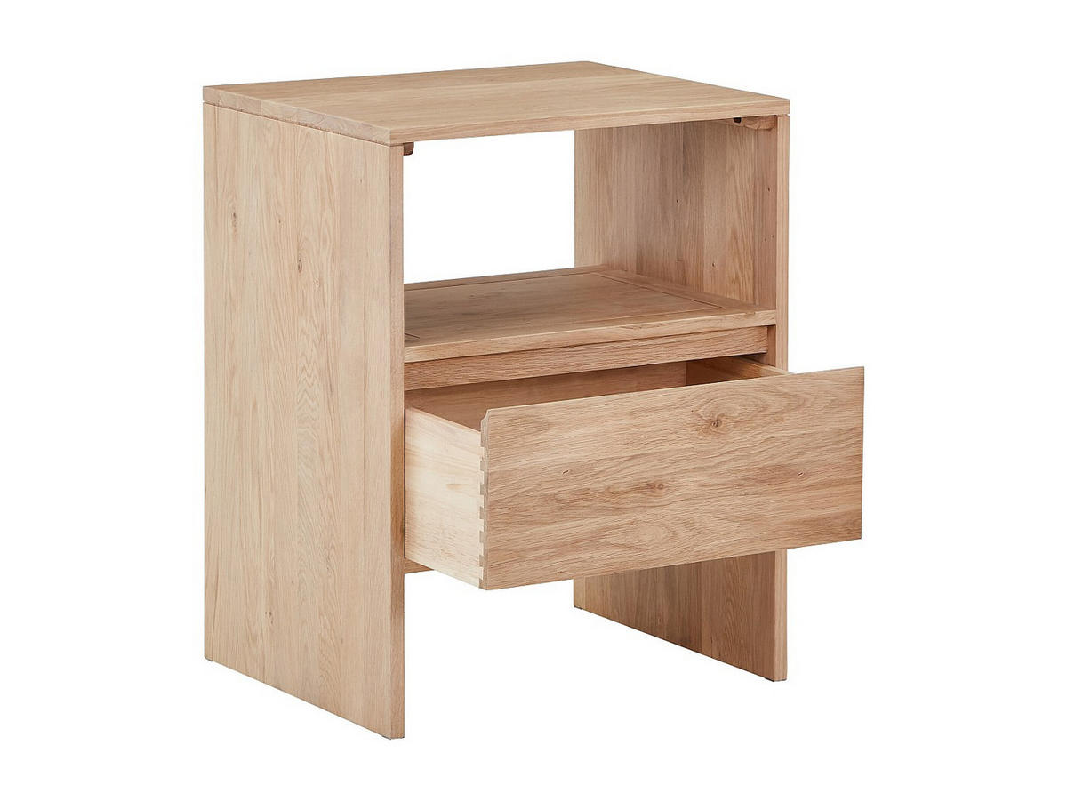 WASCHBECKENUNTERSCHRANK - 60cm x 50cm - Eiche - naturfarben hell - CAVIZO - Naturfarben, Holz (60/78/50cm) - Vente-Unique