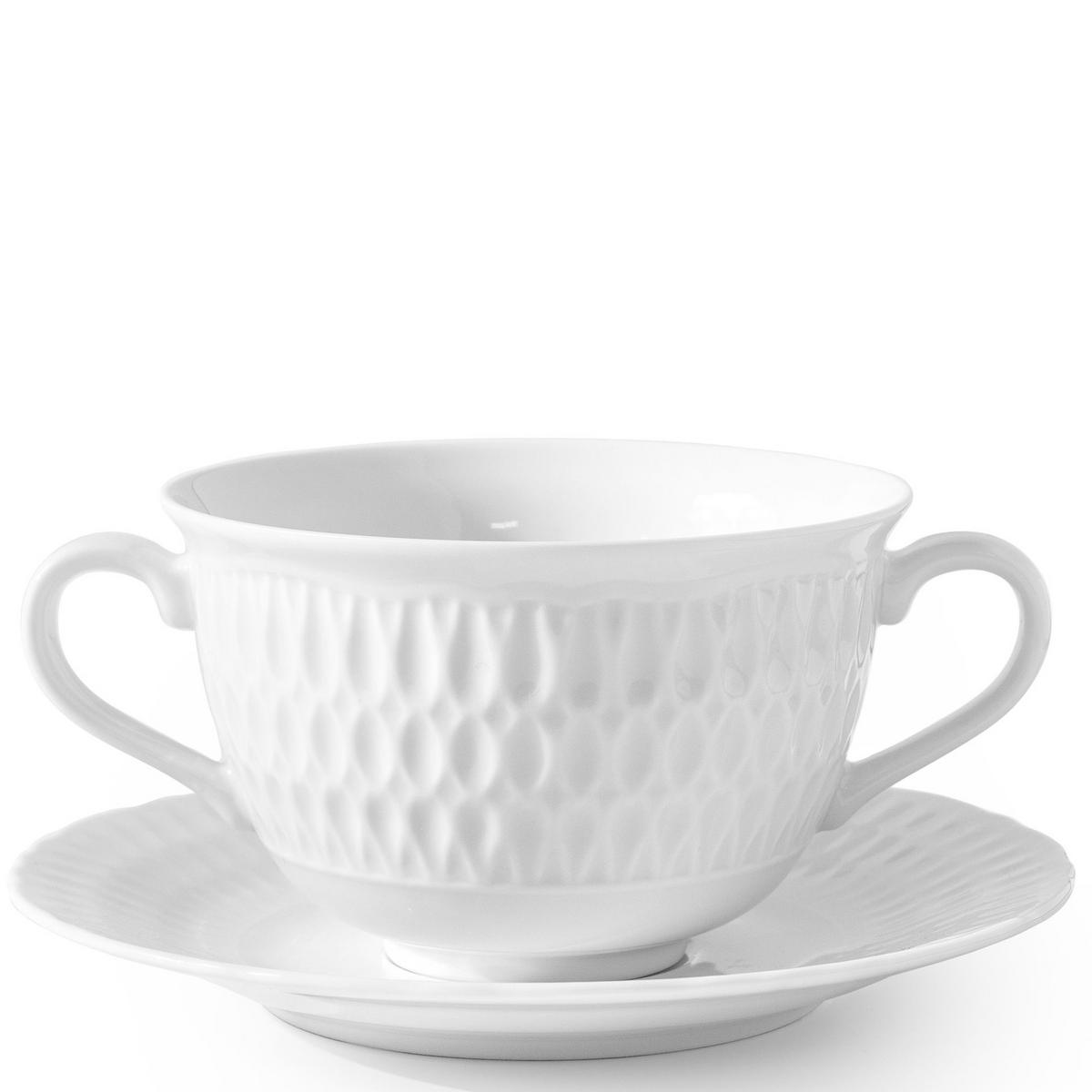 SUPPENSCHALE CMIELOW SOFIA 6-tlg aus Porzellan - Weiß, Keramik - KONSIMO®