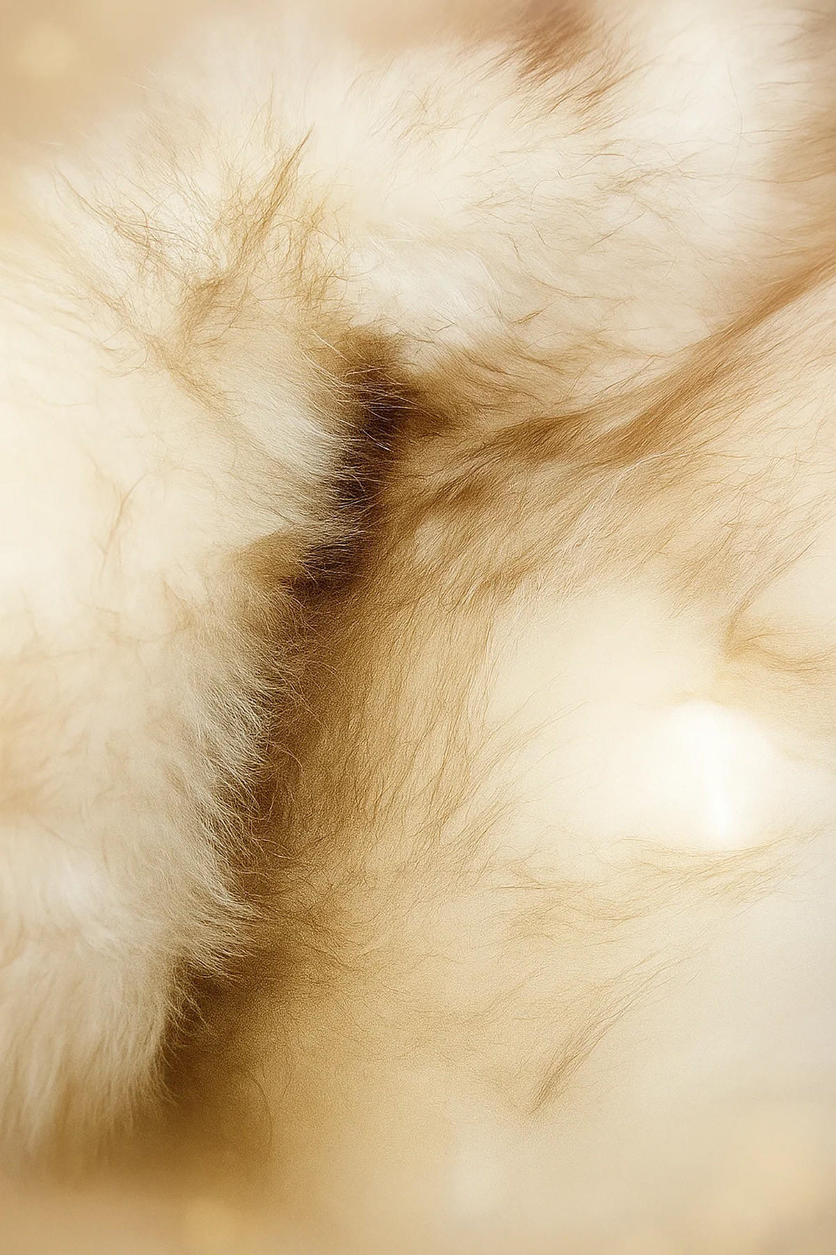 SCHAFFELL Geflammt Natur mit kleinen Mängeln ca. 110 cm - Braun, Fell (60/110cm) - Provellus