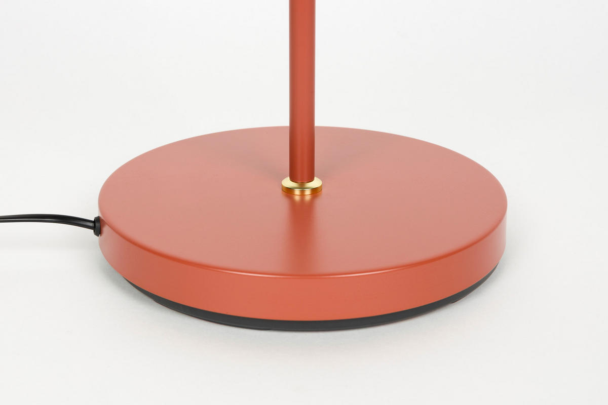 STEHLAMPE Aero - Rot - 57.5/25/120 cm - Rot, Metall (57.5/25/120cm)