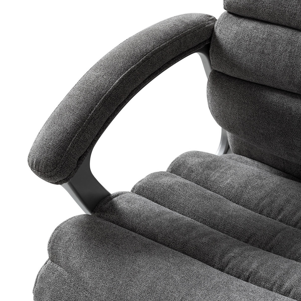 CHEFSESSEL - Grau, Kunststoff/Textil (67/115/72cm) - home24