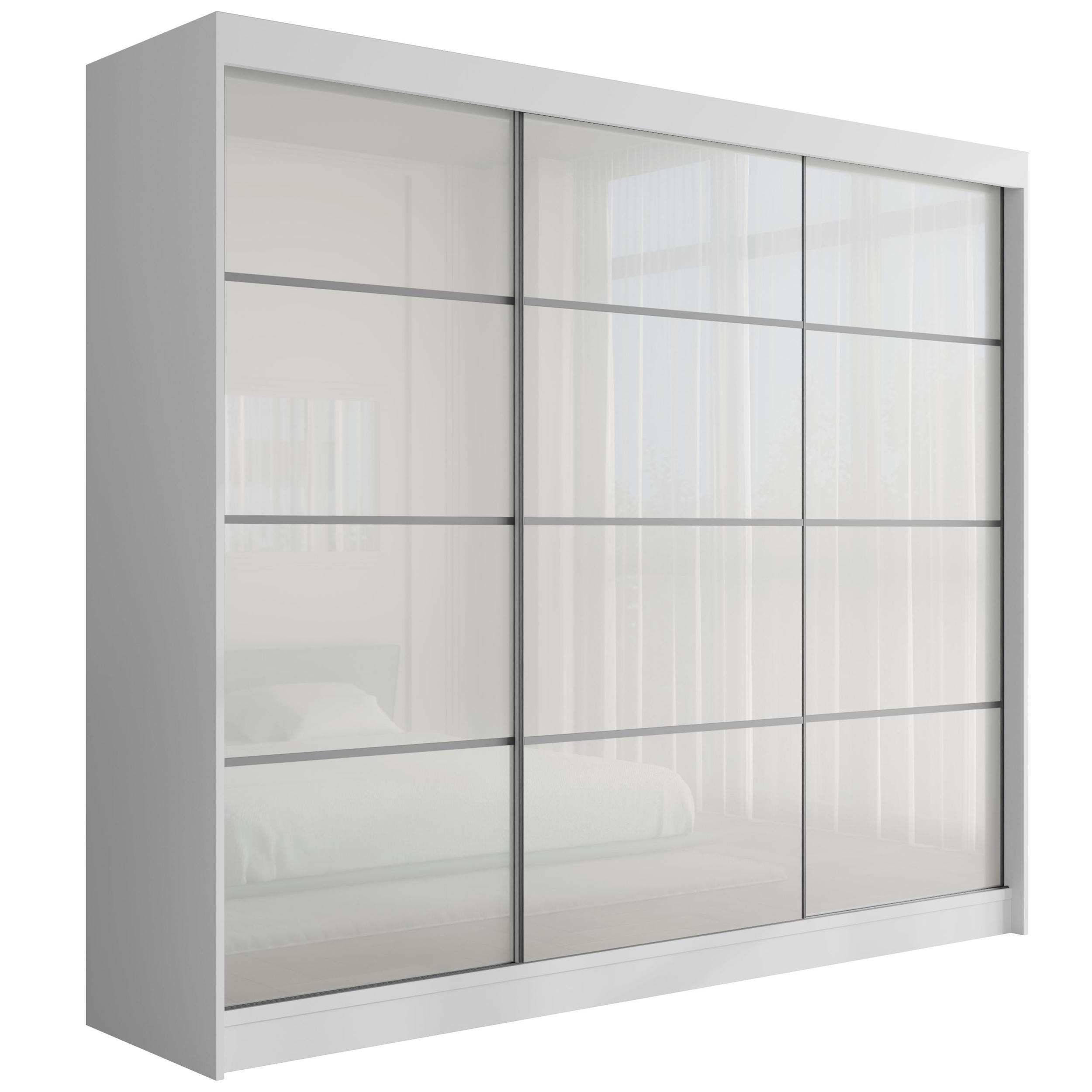 ALTDECOR ŠATNÍ SKŘÍŇ PEKA III – 250 cm – bílá