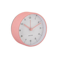 WECKER Circus Rings 9/9/1 cm - Pink, Metall (9/1/9cm) - Karlsson