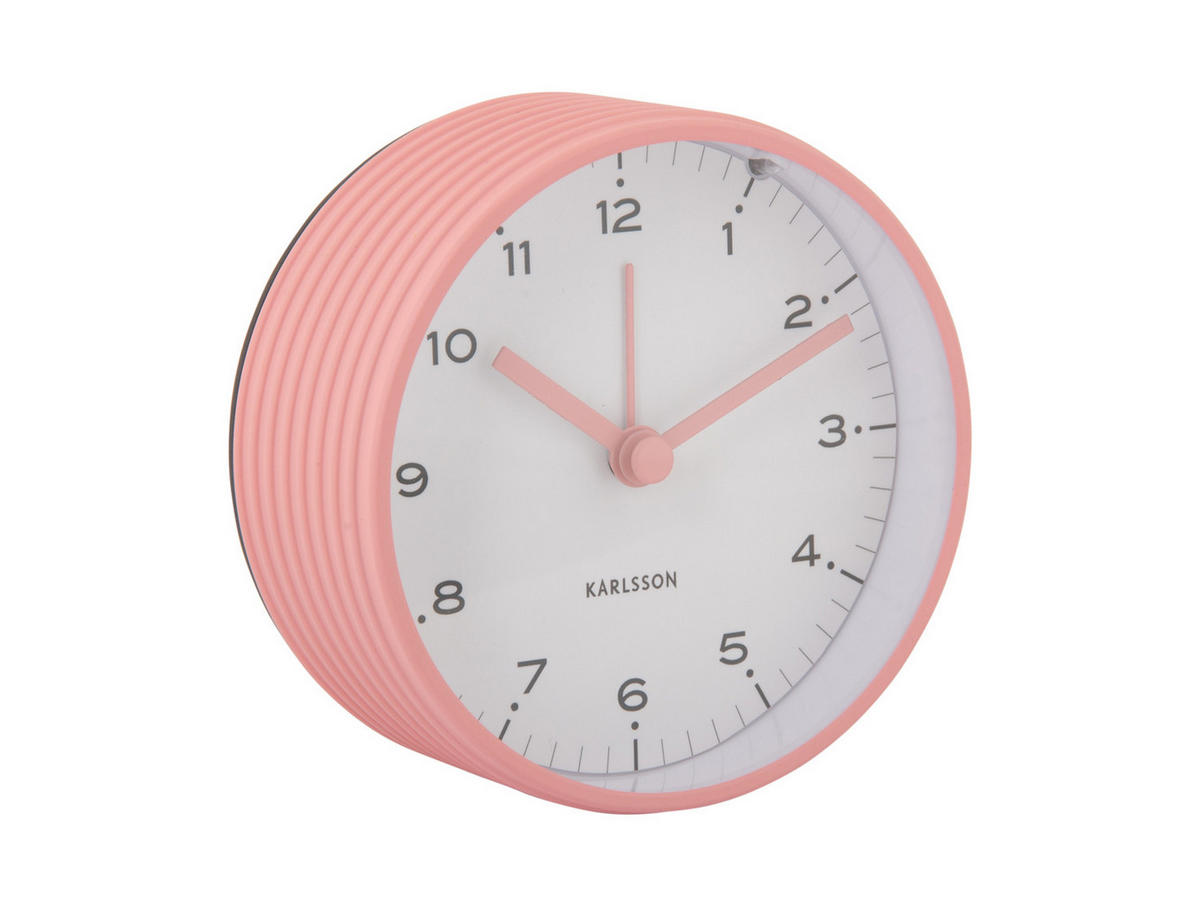 WECKER Circus Rings 9/9/1 cm - Pink, Metall (9/1/9cm) - Karlsson