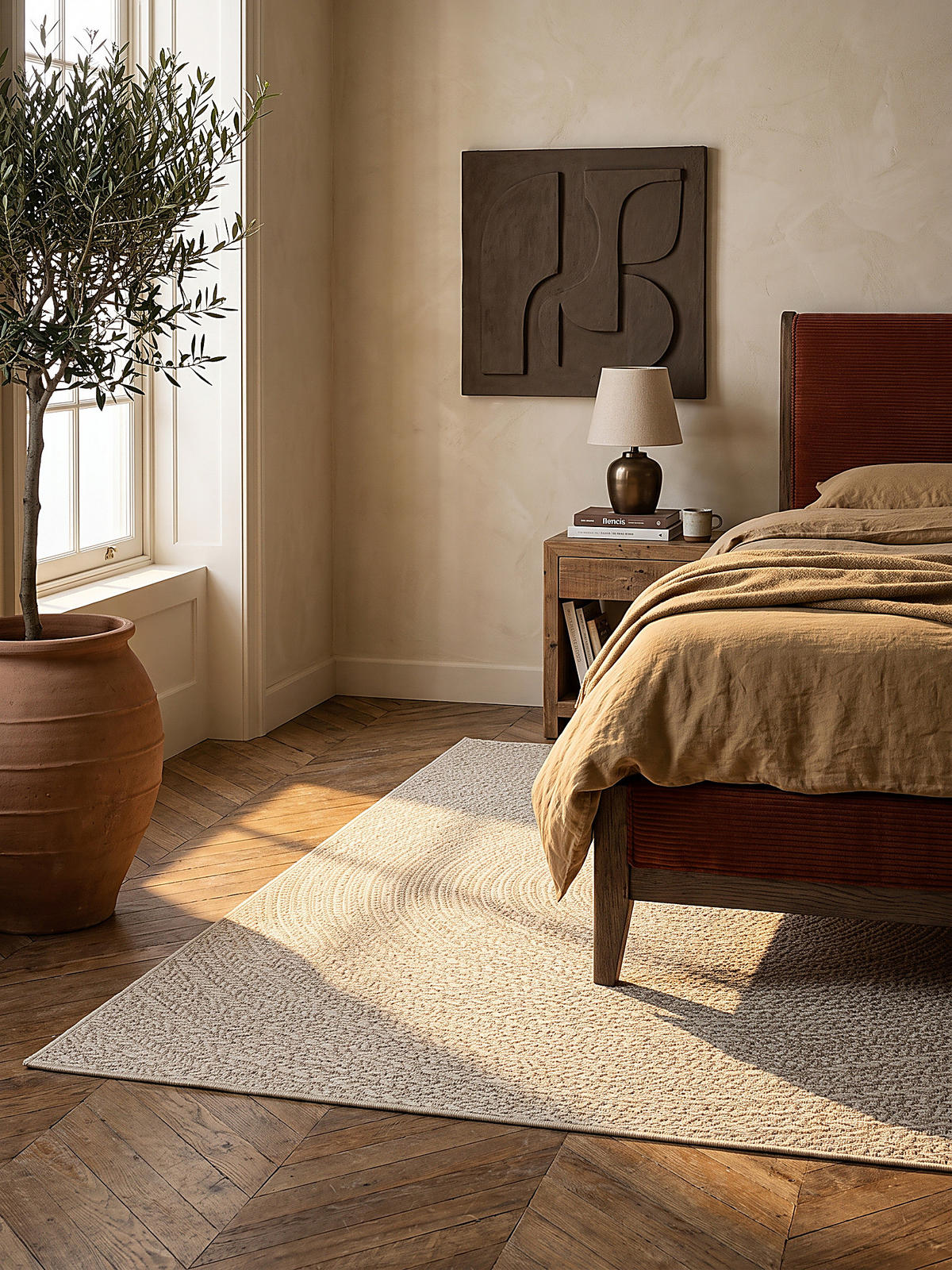 TEPPICHLÄUFER Berber CORDEV Polypropylen Creme 80 x 150 cm - Beige, Textil (80/150cm) - KADIMA DESIGN