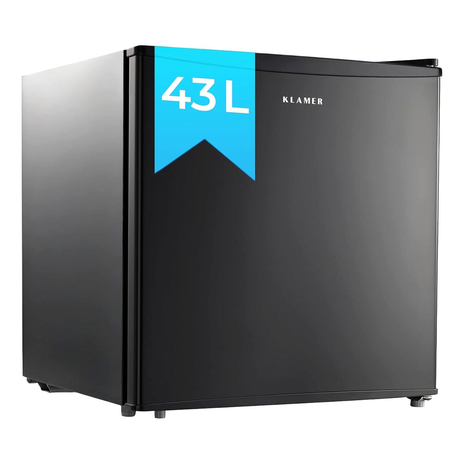 Klamer Minikühlschrank Schwarz 45x48x47 cm