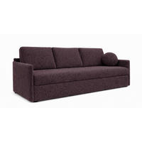 SOFA Pflaume-Braun SISI Mit Schlaffunktion - Braun, Textil (207/90/87cm) - Sepro Meble