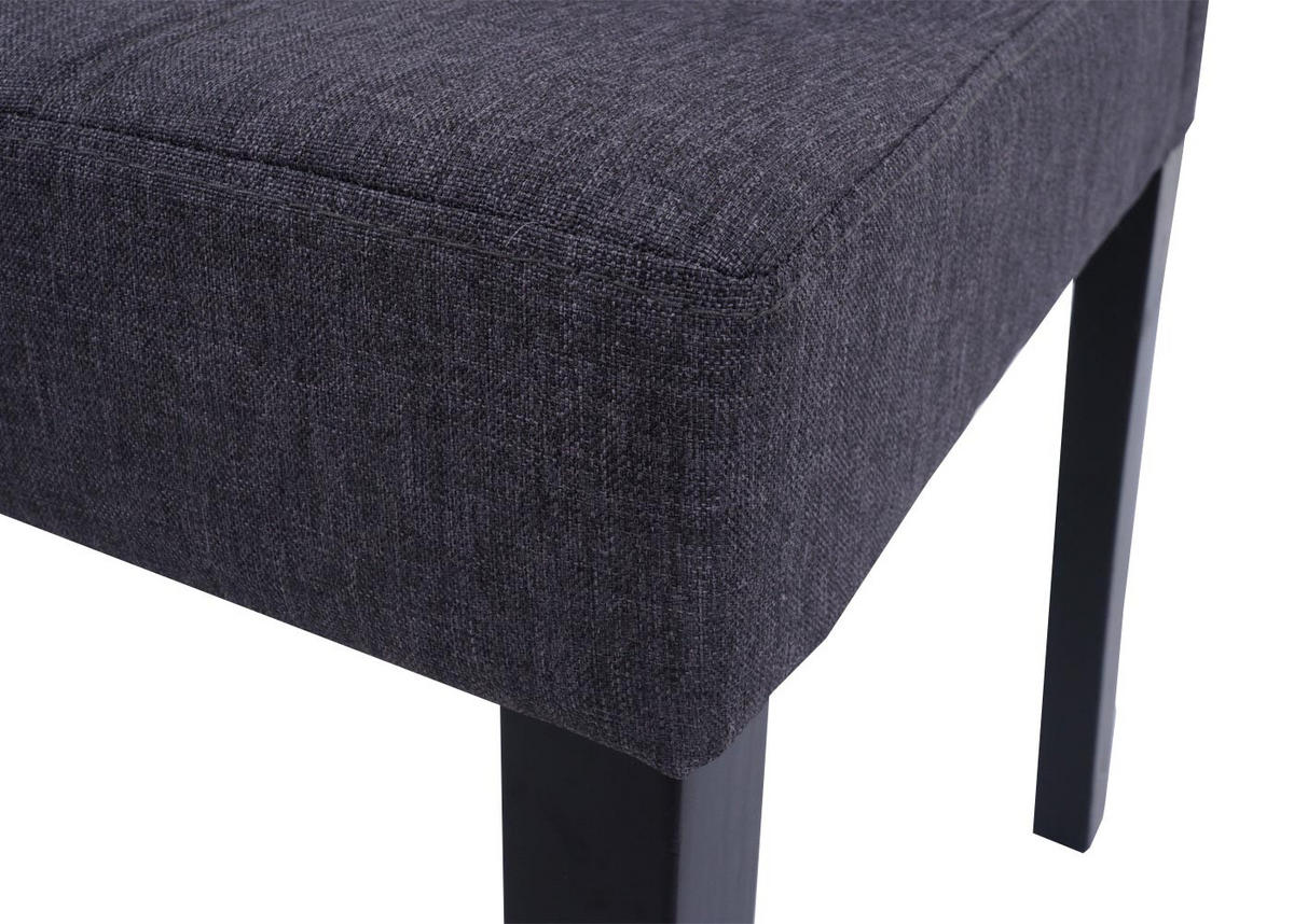 ESSZIMMERSTUHL O65B Grau - Grau, Textil (42/91/53cm) - MCW