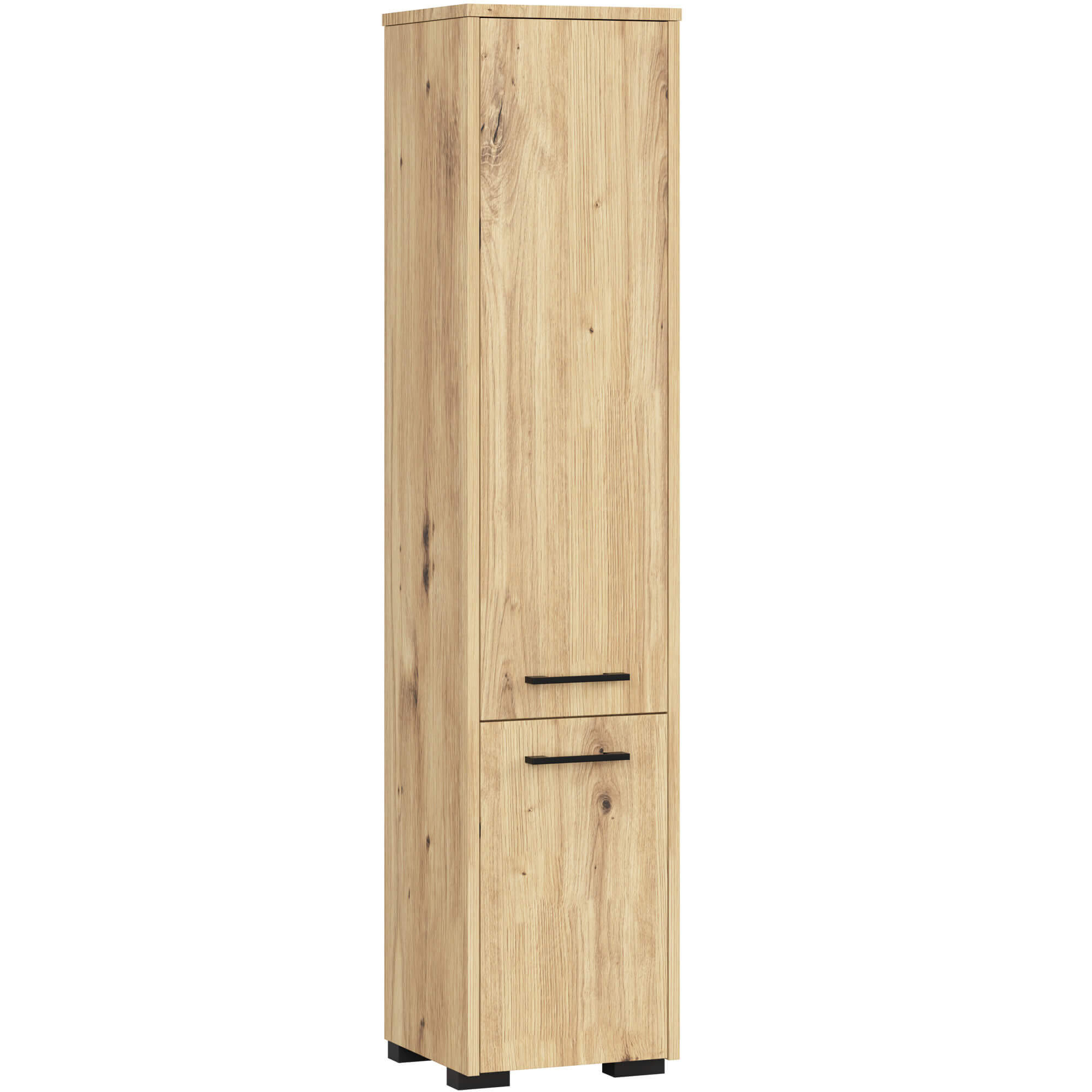 BADEZIMMERSÄULE Fin Eiche Artisan 140x30x30 cm - Eiche Artisan, Holzwerkstoff/Kunststoff (30/140/30cm) - Akord