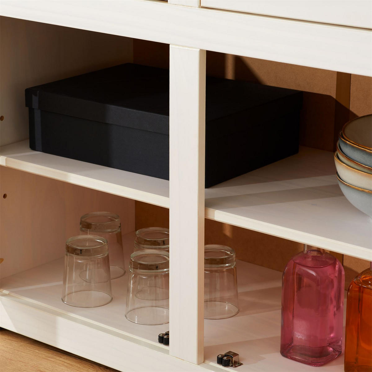 KOMMODE PAULO weiß - Weiß, Holz (93/81/40cm) - CARO-Möbel