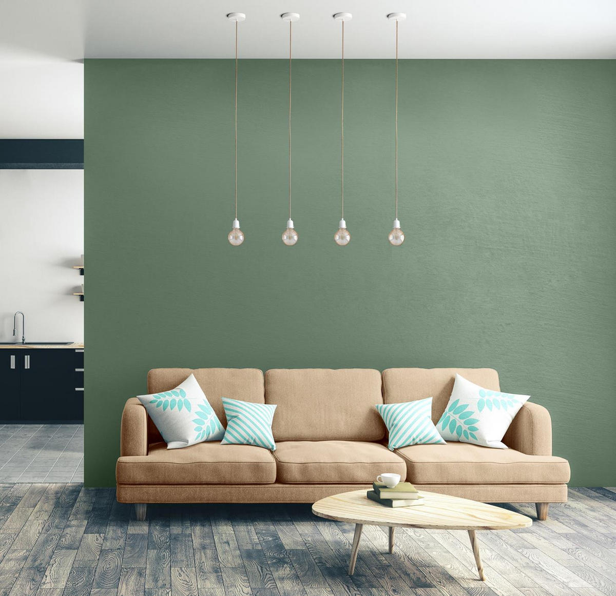 PENDELLEUCHTE Hang 1 Flammig Retro - Creme/Weiß, Naturmaterialien (250/1/250cm) - HOOPZI
