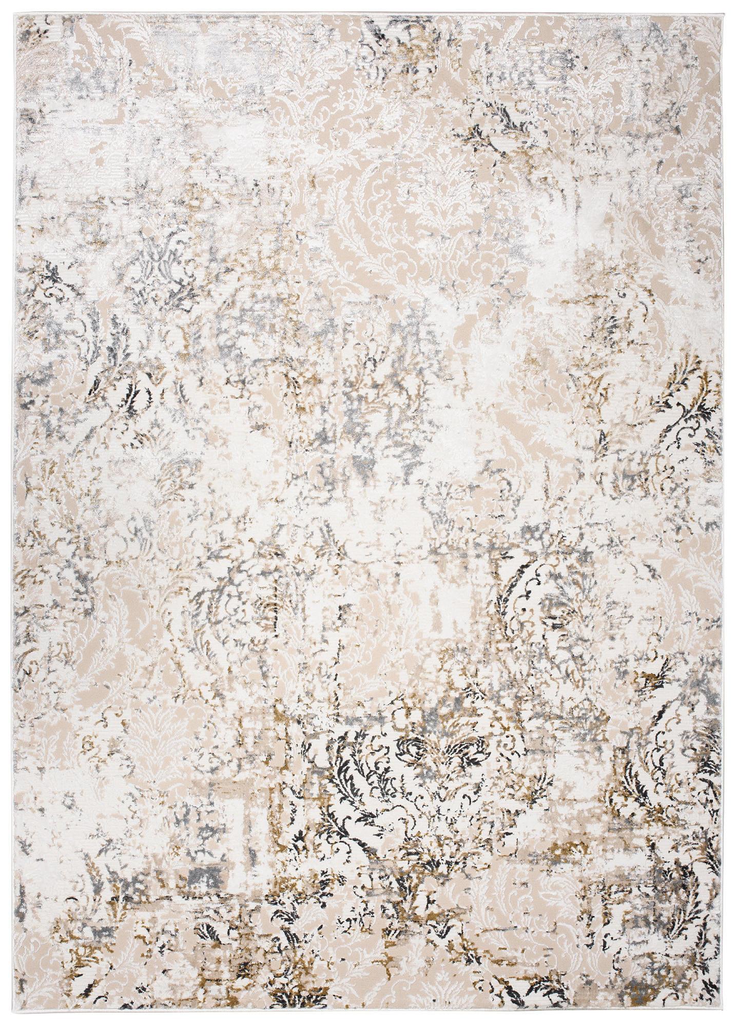 Tapiso Teppich Creme, Beige 140x200 cm