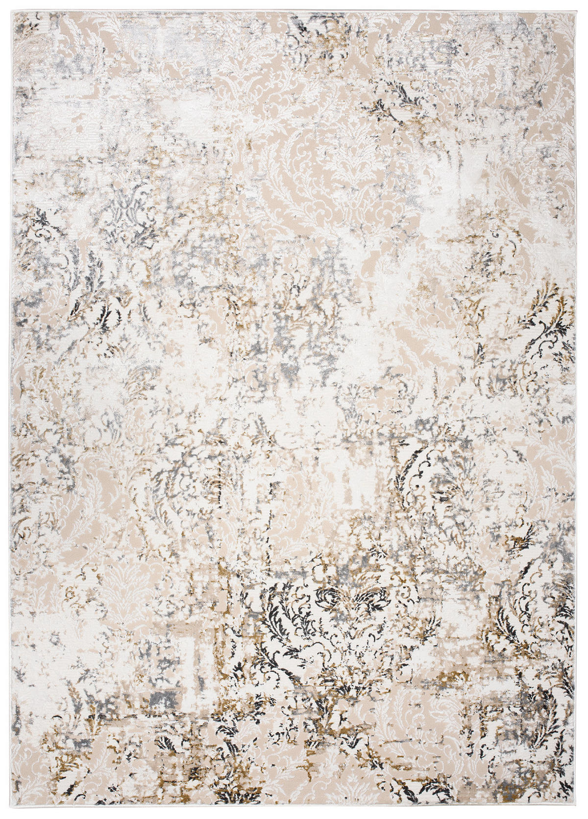 TEPPICH HERA Creme Beige 80/150 cm - Beige/Creme, Textil (80/150cm) - Tapiso