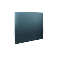 KOPFTEIL gepolstertes – blauer Bouclé-Stoff - 160 cm - Blau/Beige, Holz (160/120/10cm) - Sommeil de Plomb