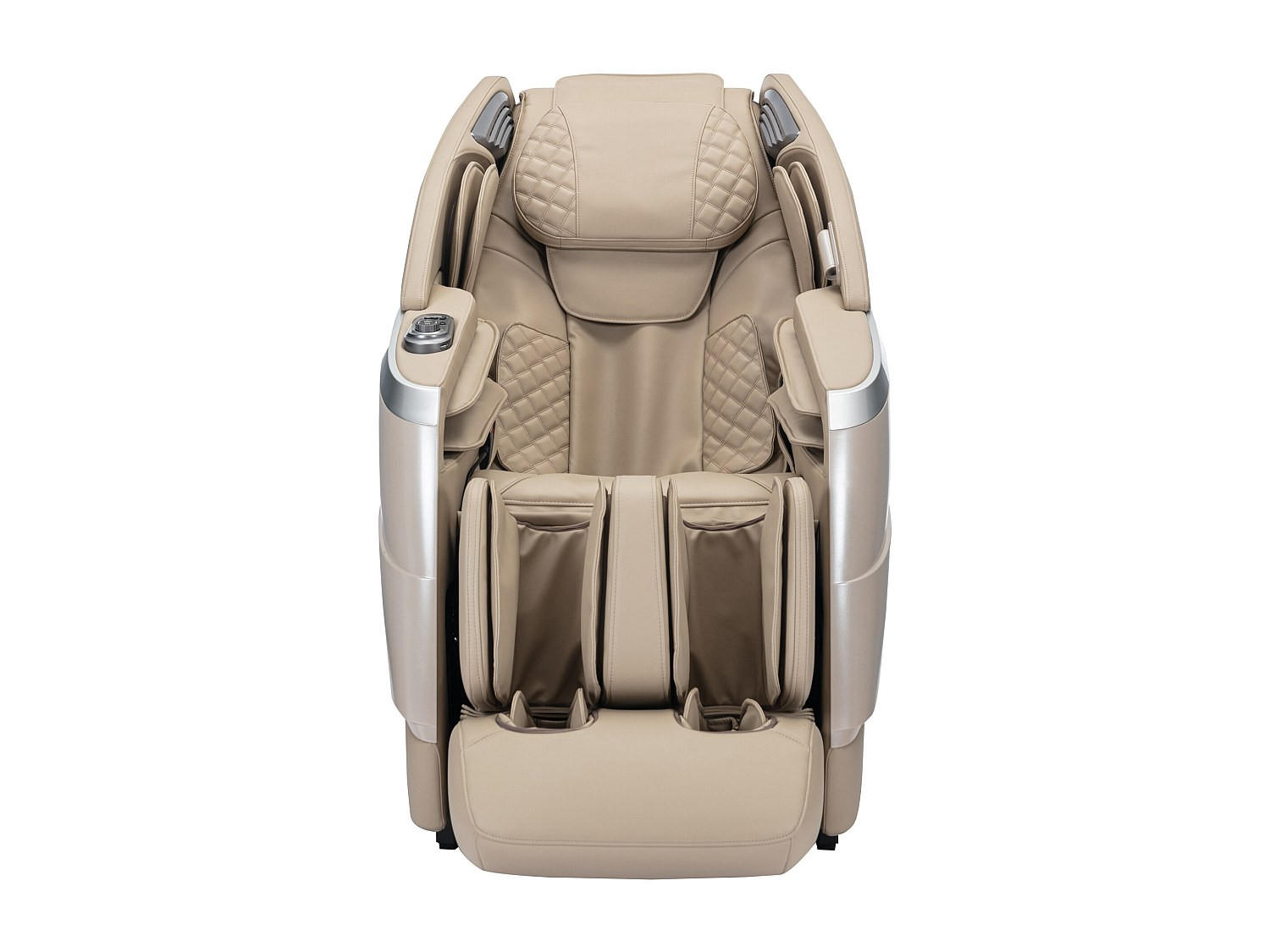 MASSAGESESSEL - 1 Person - Kunstleder - Beige - - Beige, Leder (156/115.5/75cm) - Vente-Unique