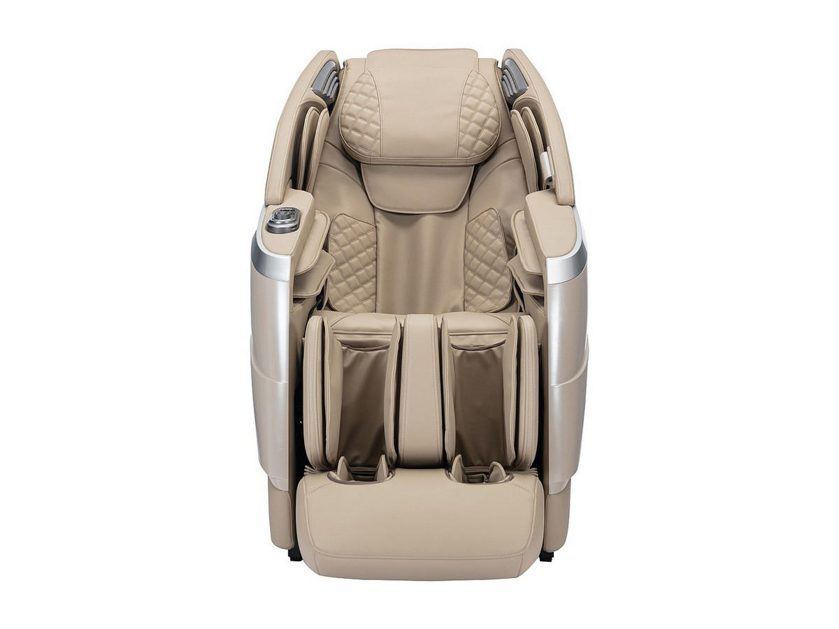 MASSAGESESSEL - Kunstleder - Sprachsteuerung - Zero-Gravity-System - Beige - ULAP - Beige, Leder (75.5/115.5/156cm) - Vente-Unique