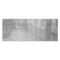 GLASPLATTE für Kamin 125x50 cm - Grau, Glas (125/50/0.4cm) - TULUP