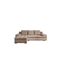 ECKSOFA TOMI Abriamo Rosa Links - Rosa, Holz (150/237cm) - Kaiser Möbel