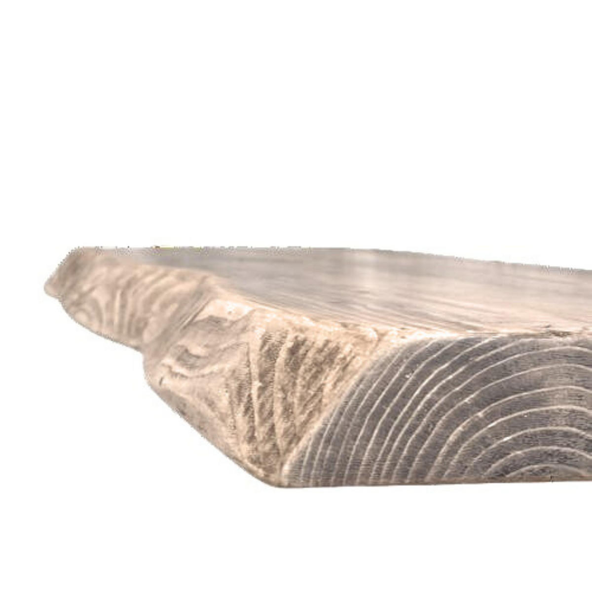 WANDREGAL rustikales 30/3,8/90 cm unbehandelt - Braun, Holz (90/3.8/30cm)