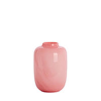 VASE Kobala Rosa Ø24/34 cm - Pink, Glas (24/34cm) - Light & Living