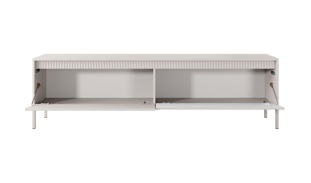 LOWBOARD Senso beige 188 / 40 / 54cm - Beige, Holz/Holzwerkstoff (188/54/40cm) - Feldmann-Wohnen