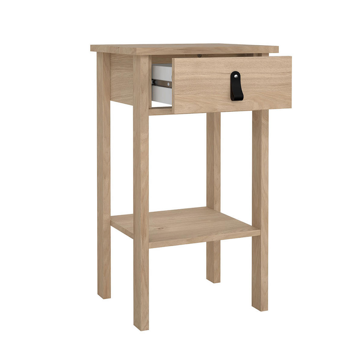 NACHTTISCH, Madrid, Eiche, Holzwerkstoff, 40 x 35 x 71 cm - Eichefarben, Holzwerkstoff (40/71/35cm) - ebuy24