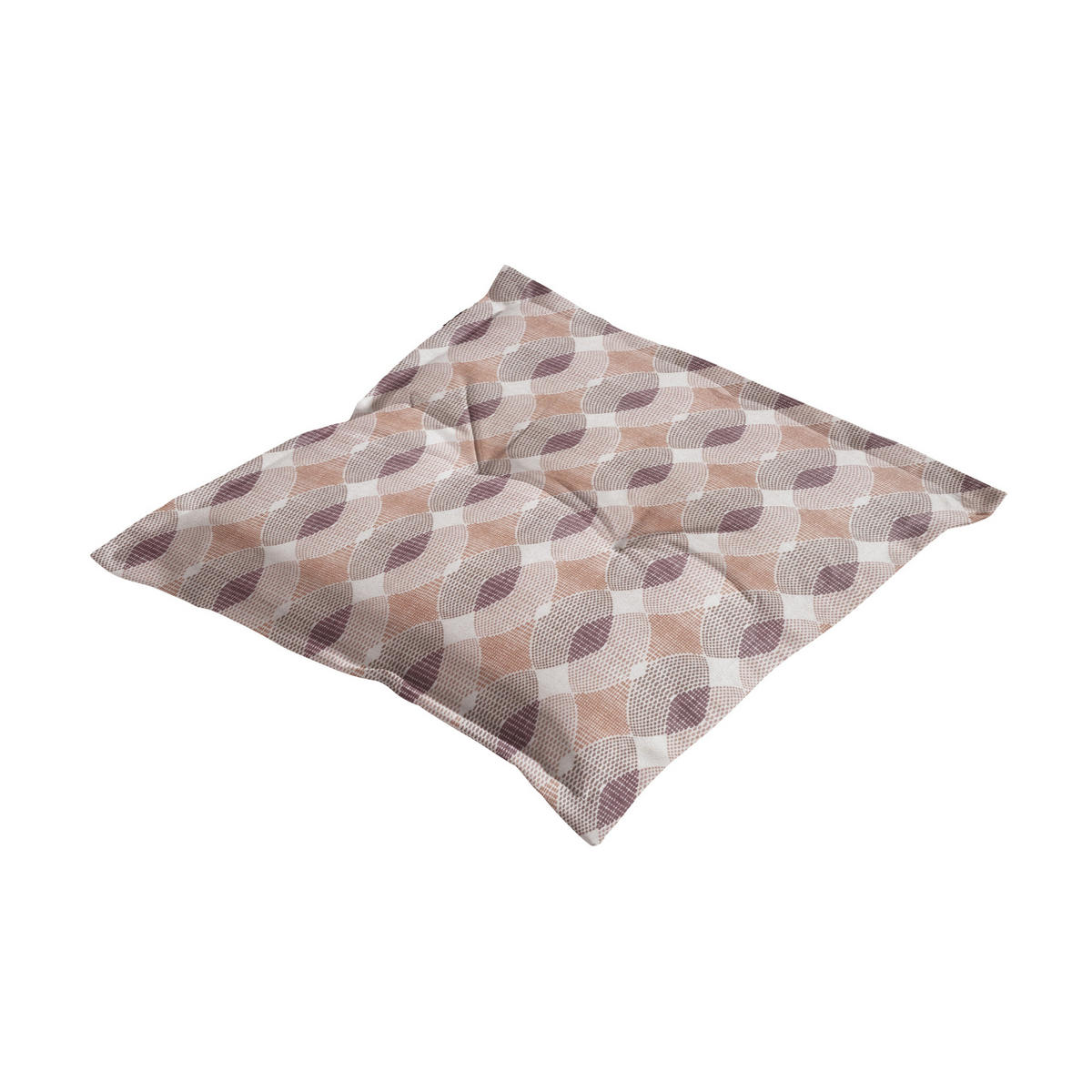 SITZKISSEN Rae - Braun - 50/50/7 cm - 4er-Set - Braun, Textil (50/7/50cm) - Madison