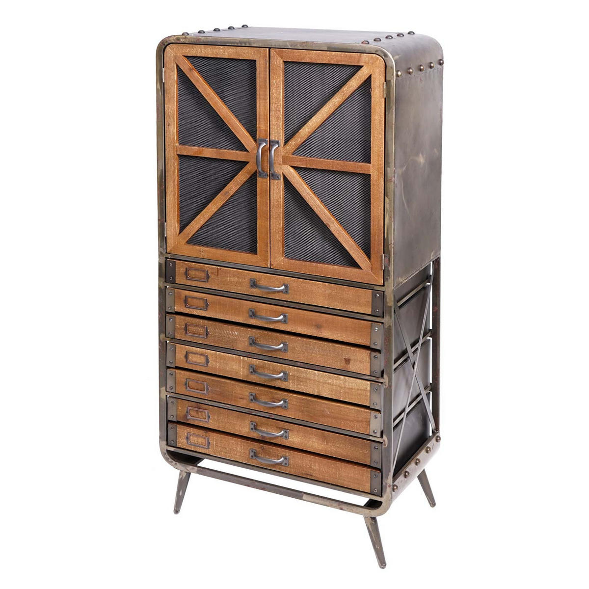 WOHNZIMMER-SET Braun, Schwarz 2er-Set - Schwarz/Braun, Holz (139/128/41cm) - MCW