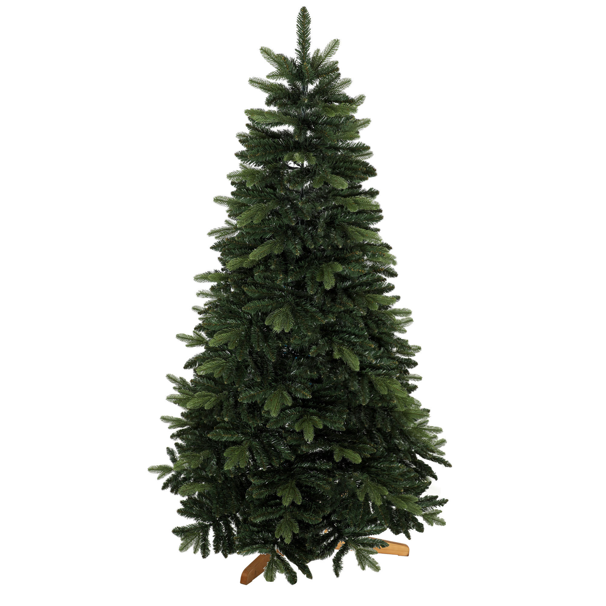 WEIHNACHTSBÄUME Grün 115.0/115.0/180.0cm - Grün, Kunststoff (180cm)