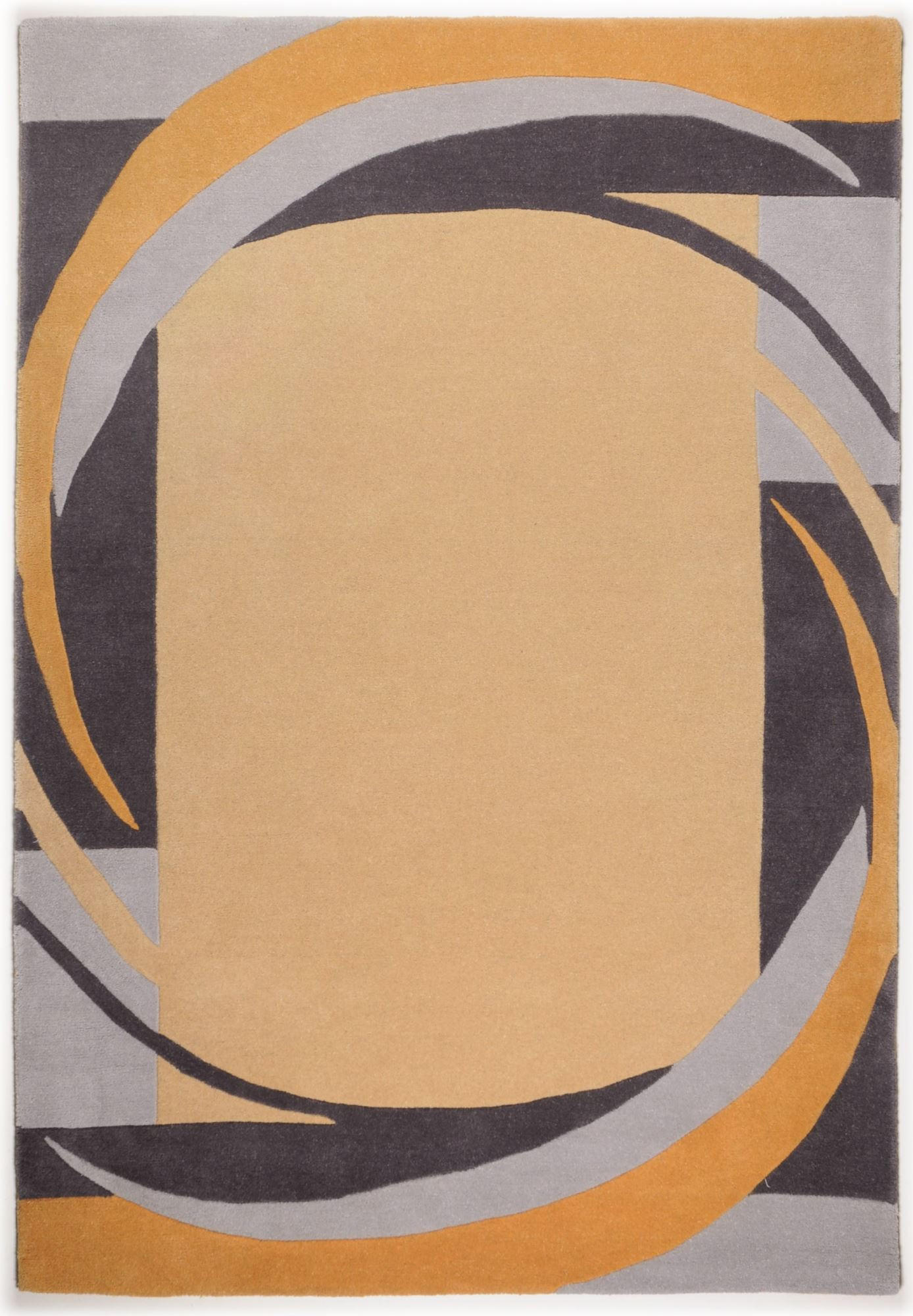 HANDTUFTTEPPICH Hawai 70x140 cm - Beige, Textil (70/140cm) - THEKO