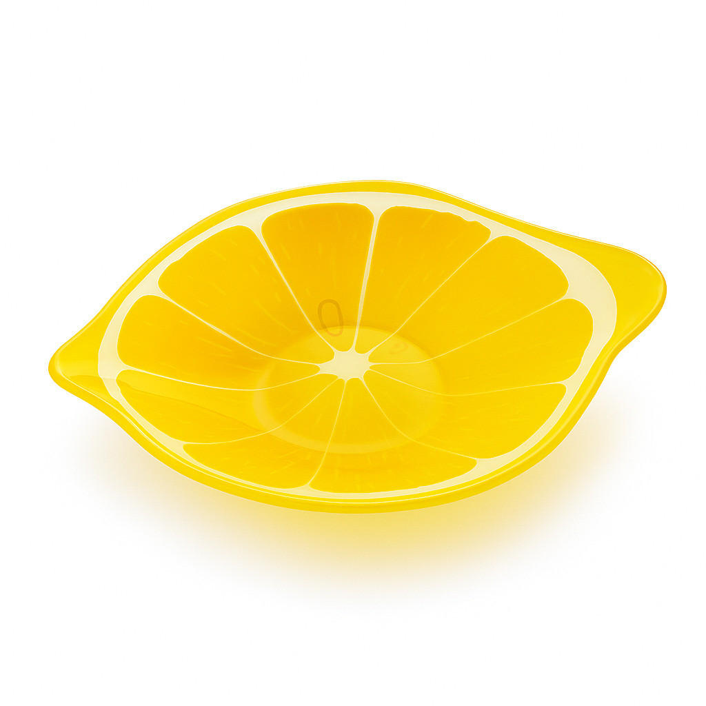 SERVIERSCHALE Aria Fresh Gelb 13x18xh3 cm Glas - Gelb, Glas (18/3/13cm) - Mondex