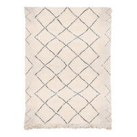 BERBERTEPPICH aus Cherratin-Wolle beige - Beige, Naturmaterialien (250/350cm) - AFK Living