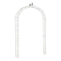 ROSENBOGEN Anra antik-grün - Grün, Metall (143/246/25cm) - TPFGarden